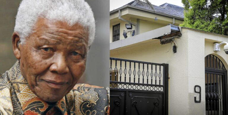 La maison de Nelson Mandela abandonnée et en mauvais état